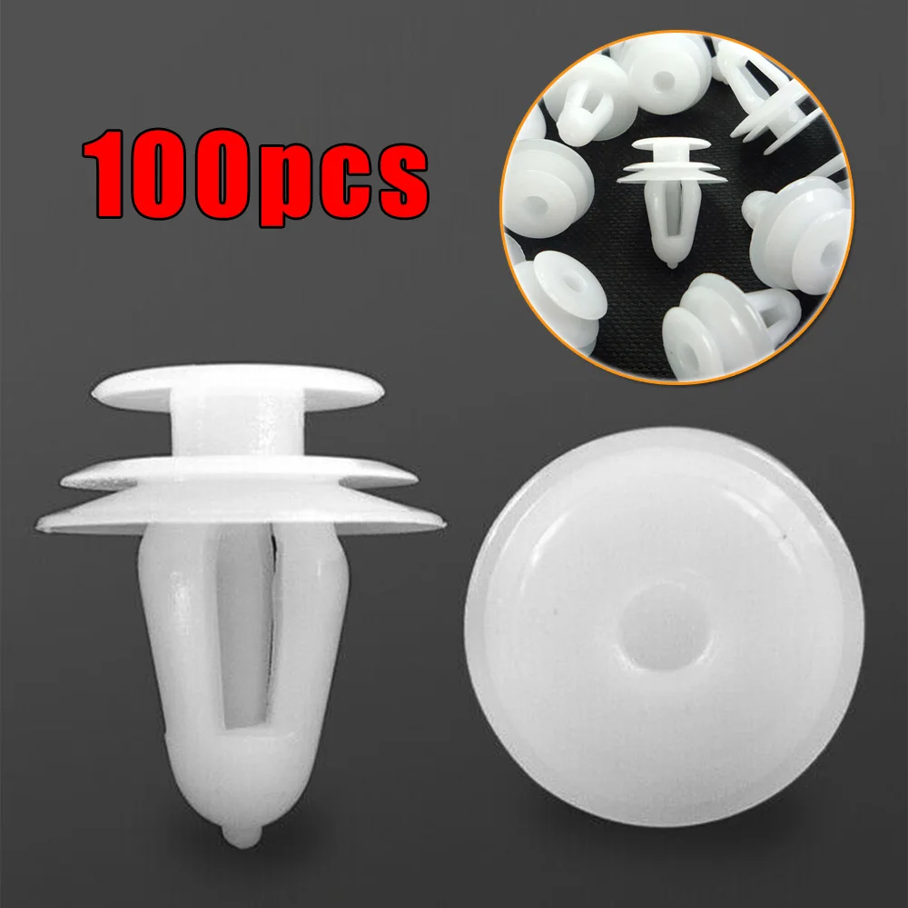 100Pcs Fixed clip Bumper Car Fender For Toyota Honda Hole Plastic Push Rivet Type
100Pcs Fixed clip Bumper Car Fender For Toyota Honda Hole Plastic Push Rivet Type