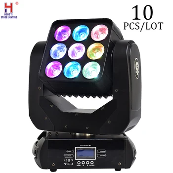 Led beam moving head light cree 9x12w rgbw 4in1 dmx-512 dot control for dj bar event 10pcs/lot
Led beam moving head light cree 9x12w rgbw 4in1 dmx-512 dot control for dj bar event 10pcs/lot
