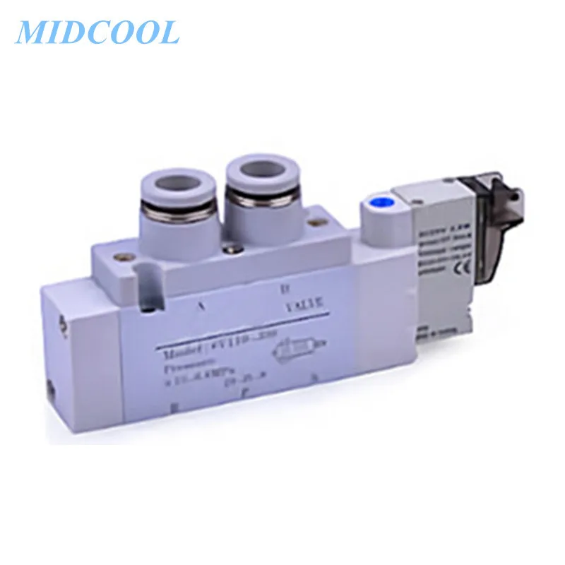 Solenoid Valve 6V Series 6V0510J 6V110J 6V210J 220V 110V 24V 12V (5/2,5/3 way) Tube type Terminal
Solenoid Valve 6V Series 6V0510J 6V110J 6V210J 220V 110V 24V 12V (5/2,5/3 way) Tube type Terminal