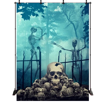 Halloween Party Backdrop Photography Skeleton in the Fantastic Jungle Forest Portrait Photo Vinyl Background Photoshoot Studio
Halloween Party Backdrop Photography Skeleton in the Fantastic Jungle Forest Portrait Photo Vinyl Background Photoshoot Studio