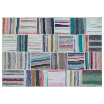 Handmade Multicolor Vintage Patchwork Rug Area Rug 160x230 Cm-5'3''X7'7''
Handmade Multicolor Vintage Patchwork Rug Area Rug 160x230 Cm-5'3''X7'7''