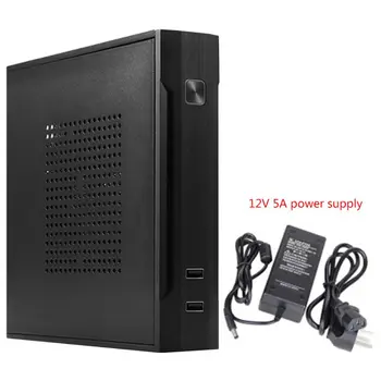 QX01 Mini ITX Computer Cases Enclosure Usb2.0 2.5 Inch Hdd SSD Gaming PC Desktop Chassis with 12V8/5A Power Supply Small Chassis
QX01 Mini ITX Computer Cases Enclosure Usb2.0 2.5 Inch Hdd SSD Gaming PC Desktop Chassis with 12V8/5A Power Supply Small Chassis
