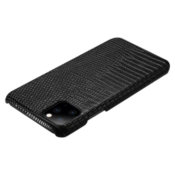 Genuine leather thin hard case for iPhone 11 Pro Max 11Pro Promax phone cases luxury ultra slim back cover Cute 3D Lizard Lines 
Genuine leather thin hard case for iPhone 11 Pro Max 11Pro Promax phone cases luxury ultra slim back cover Cute 3D Lizard Lines