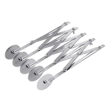 5-Wheel Pastry Cutter Pizza Cutter Multi Wheel Dough Cutters Expandable Pizza Slicer Baking Cutter Roller Pastry Knife
5-Wheel Pastry Cutter Pizza Cutter Multi Wheel Dough Cutters Expandable Pizza Slicer Baking Cutter Roller Pastry Knife
