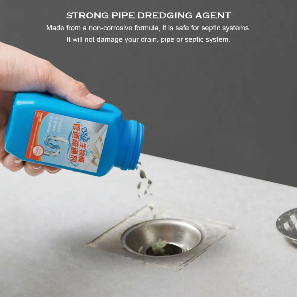 Strong Pipe Dredge Agent Biological Enzyme Dredging Agent Kitchen Sink Sewer Toilet cleaning Blockage Dredge waste cleaner
Strong Pipe Dredge Agent Biological Enzyme Dredging Agent Kitchen Sink Sewer Toilet cleaning Blockage Dredge waste cleaner