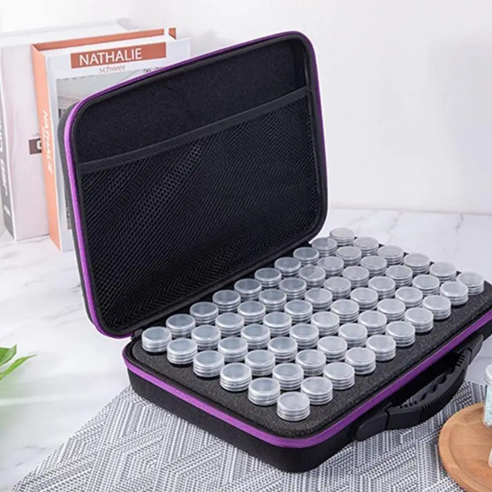 New Diamond Painting Accessories Carry Case Container Storage Box 60 Bottles diamant painting Hand Bag Tools
New Diamond Painting Accessories Carry Case Container Storage Box 60 Bottles diamant painting Hand Bag Tools