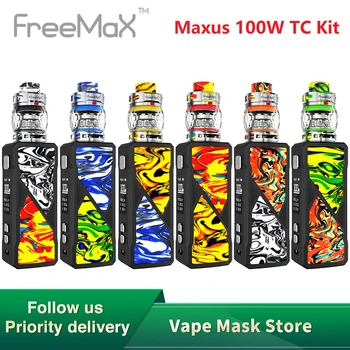 New Freemax Maxus Max 100W TC Kit W/ Fireluke 3 Tank Capacity 5ml Adopts FM COILTECH 4.0 W/ Military Grade SS904L & Thread 510
New Freemax Maxus Max 100W TC Kit W/ Fireluke 3 Tank Capacity 5ml Adopts FM COILTECH 4.0 W/ Military Grade SS904L & Thread 510