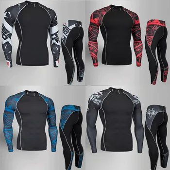 Man Compression Tights Leggings Men's Sports Suit Jogging Suits Gym Training T-shirt MMA Rash Guard Male Compression Cothing 4XL
Man Compression Tights Leggings Men's Sports Suit Jogging Suits Gym Training T-shirt MMA Rash Guard Male Compression Cothing 4XL