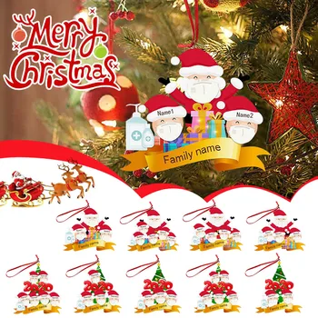 2020 Christmas Holiday Decorations Personalized Survived Family Snowman Xmas Tree Pendant DIY Name Blessing Words Pendant
2020 Christmas Holiday Decorations Personalized Survived Family Snowman Xmas Tree Pendant DIY Name Blessing Words Pendant