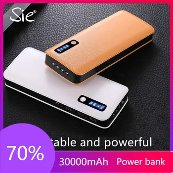Power Bank 30000mAh Portable 3 USB LED Digital Display Powerbank Fast Charging External Battery for smart phone
Power Bank 30000mAh Portable 3 USB LED Digital Display Powerbank Fast Charging External Battery for smart phone