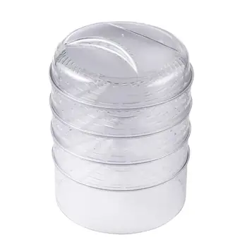 5 Pcs/1 Set Multilayer Storage Box Refrigerator Dustproof Storage Container Useful Plate Bowl Container With Cover For Home
5 Pcs/1 Set Multilayer Storage Box Refrigerator Dustproof Storage Container Useful Plate Bowl Container With Cover For Home