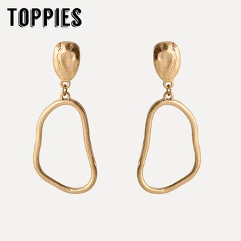 Fashion Gold Color Alloy Geometric Earrings for Women Korean Drop Earrings Gift Ladies Jewelry 
Fashion Gold Color Alloy Geometric Earrings for Women Korean Drop Earrings Gift Ladies Jewelry