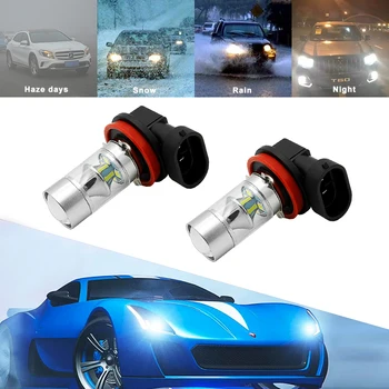 2x LED H8 h9 H11 Car Fog Driving Lamp Light Bulb headlight white 60w Car Accessories For Kia Sportage 2007-2013 
2x LED H8 h9 H11 Car Fog Driving Lamp Light Bulb headlight white 60w Car Accessories For Kia Sportage 2007-2013