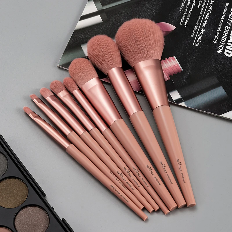 8Pcs Make Up Brushes Set Anmor Makeup Brush Kit For Foundation Powder Highlighter Face And Eyeshadow Blending Cosmetic Tool
8Pcs Make Up Brushes Set Anmor Makeup Brush Kit For Foundation Powder Highlighter Face And Eyeshadow Blending Cosmetic Tool