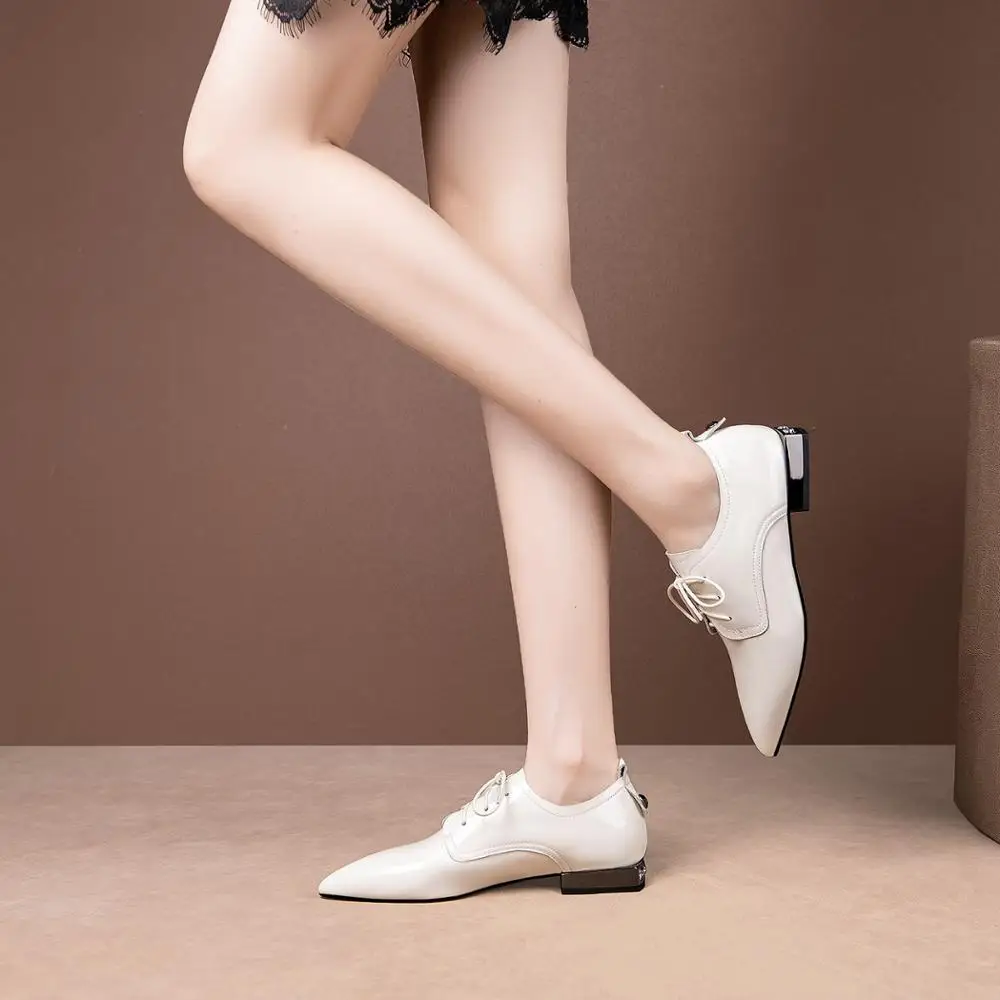 2020 new spring and autumn fashion soft sole shoes women leather low-heel all-match small leather shoes X298
2020 new spring and autumn fashion soft sole shoes women leather low-heel all-match small leather shoes X298