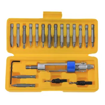 20pcs Universal Screwdriver Bit Nozzles Set of Head Screw Bit Alloy Steel Double Use Screwdriver Bits Hand Tool
20pcs Universal Screwdriver Bit Nozzles Set of Head Screw Bit Alloy Steel Double Use Screwdriver Bits Hand Tool