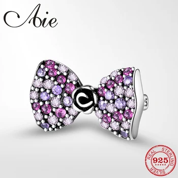 Colorful pink CZ Bow 925 Sterling Silver Clip Beads Jewelry Making fit Reflection Bracelets for Women
Colorful pink CZ Bow 925 Sterling Silver Clip Beads Jewelry Making fit Reflection Bracelets for Women
