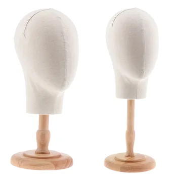 2pcs Hair Wigs Extension Making Hats Caps Display Fiberglass with Canvas Mannequin Head Model + Detachable Wood Stand
2pcs Hair Wigs Extension Making Hats Caps Display Fiberglass with Canvas Mannequin Head Model + Detachable Wood Stand