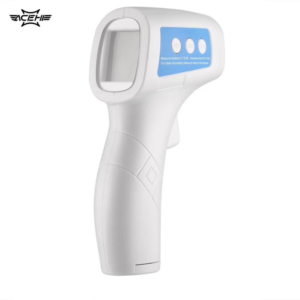 Digital IR Laser Infrared Thermometer LCD Display Body Temperature Meter Sensor Range 32 - 42.9C Settable Alarm
Digital IR Laser Infrared Thermometer LCD Display Body Temperature Meter Sensor Range 32 - 42.9C Settable Alarm