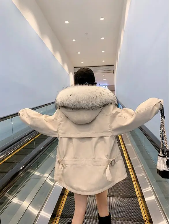 Discount Natural rex rabbit fur lining parka real fur coat winter jacket women natural raccoon fur collar warm thick parkas tsr678 12 Discount Natural rex rabbit fur lining parka real fur coat winter jacket women natural raccoon fur collar warm thick parkas tsr678 12