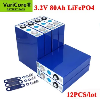 12pcs 3.2V 80Ah LiFePO4 battery pack Lithium iron phospha 80000mAh 12V 24V 240A Motorcycle Electric Car Solar Inverter batteries
12pcs 3.2V 80Ah LiFePO4 battery pack Lithium iron phospha 80000mAh 12V 24V 240A Motorcycle Electric Car Solar Inverter batteries