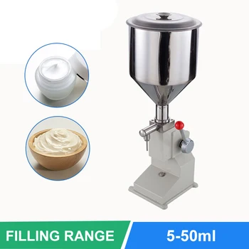 5-50ml Manual Food Filling Machine Small Paste Filling Machine Quantitative Liquid Filling Machine for cream shampoo
5-50ml Manual Food Filling Machine Small Paste Filling Machine Quantitative Liquid Filling Machine for cream shampoo