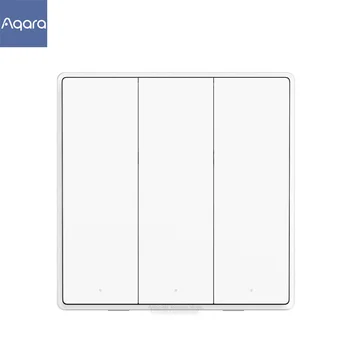 original Aqara Smart home Light Control D1 Single Fire wire ZigBee Wireless Key Wall Switch Via Smartphone APP
original Aqara Smart home Light Control D1 Single Fire wire ZigBee Wireless Key Wall Switch Via Smartphone APP