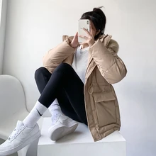Women's Clothes Winter Coat for Women Female Loose Medium and Long Style Hooded Pie Overcome Parkas Cotton Padded Jacket Jackets
Women's Clothes Winter Coat for Women Female Loose Medium and Long Style Hooded Pie Overcome Parkas Cotton Padded Jacket Jackets