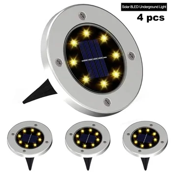 4-8pcs Solar Path Lights 8 LED Solar Power Buried Light Ground Lamp Outdoor Path Way Garden Decking Underground Lamps smart on a
4-8pcs Solar Path Lights 8 LED Solar Power Buried Light Ground Lamp Outdoor Path Way Garden Decking Underground Lamps smart on a