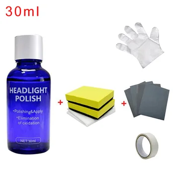 Car Headlight Headlamp Cleaning Repair Restoration Plastic Polish Restorer Kit 10/30ML Car Liquid Ceramic Coat
Car Headlight Headlamp Cleaning Repair Restoration Plastic Polish Restorer Kit 10/30ML Car Liquid Ceramic Coat