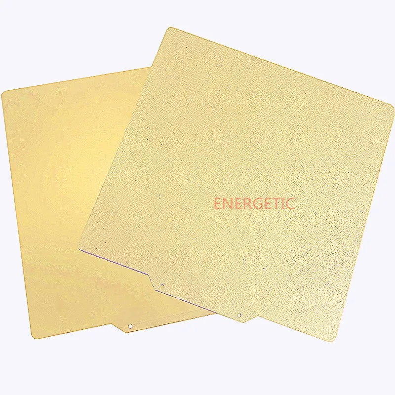 ENERGETIC 235x235mm Double-sided Textured PEI Power coated Spring Steel Sheet applied Smooth PEI Build Plate for Ender-3,CR-20
ENERGETIC 235x235mm Double-sided Textured PEI Power coated Spring Steel Sheet applied Smooth PEI Build Plate for Ender-3,CR-20