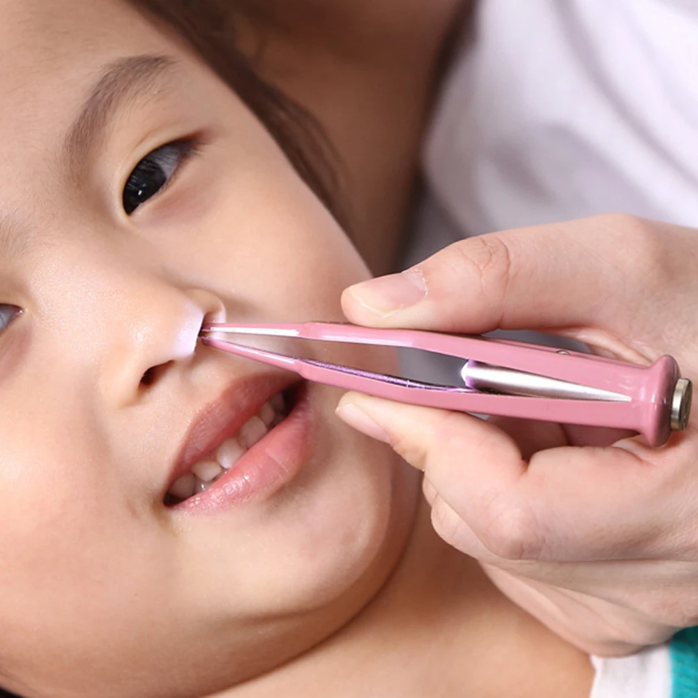 Rustproof Visible Tweezer LED Flashlight Nose Cleaning Plastic Safety Infant Clip Navel Baby Care Ear Forceps Newborn
Rustproof Visible Tweezer LED Flashlight Nose Cleaning Plastic Safety Infant Clip Navel Baby Care Ear Forceps Newborn