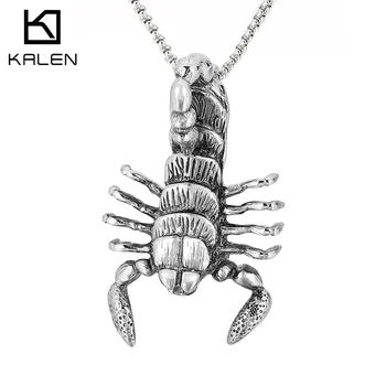 Kalen Men's Scorpion Pendant Animal Pendant Stainless Steel Necklace Punk Mystery Men's Jewelry
Kalen Men's Scorpion Pendant Animal Pendant Stainless Steel Necklace Punk Mystery Men's Jewelry