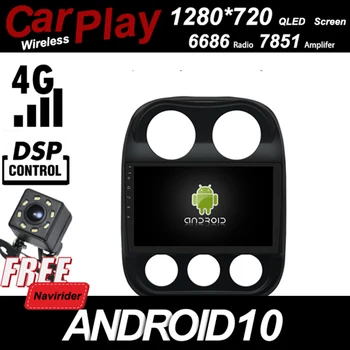 Qled 1280*720 Screen Car Android 10.0 Player for Jeep COMPASS 2010 stereo Automotive Carplay Bluetooth GPS Radio Head Unit
Qled 1280*720 Screen Car Android 10.0 Player for Jeep COMPASS 2010 stereo Automotive Carplay Bluetooth GPS Radio Head Unit