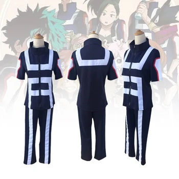 My Hero Academia Cosplay Costume Wigs Boku No Hero Academia Uniforms Short Sleeve Uniform Suit Apparel Sportswear Tops+Pants
My Hero Academia Cosplay Costume Wigs Boku No Hero Academia Uniforms Short Sleeve Uniform Suit Apparel Sportswear Tops+Pants
