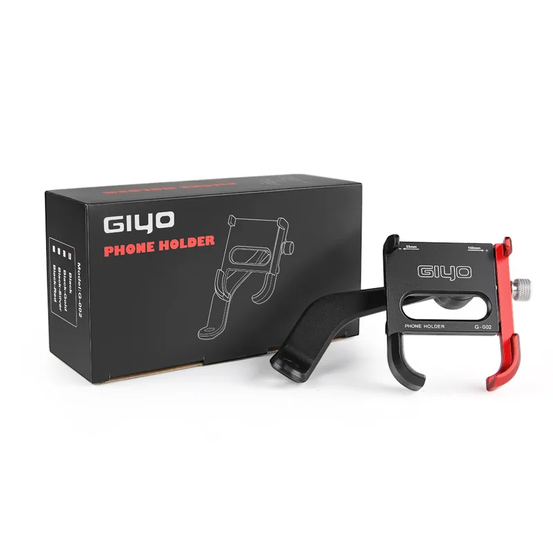 GIYO G-002 Aluminum Alloy Adjustable Phone Holder Scooter Mount Motorcycle Cellphone Handlebar Stand
GIYO G-002 Aluminum Alloy Adjustable Phone Holder Scooter Mount Motorcycle Cellphone Handlebar Stand