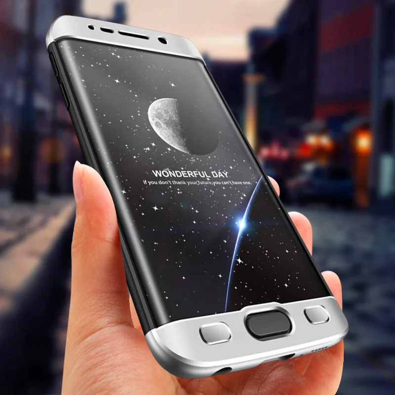 Чехол для Samsung Galaxy S6 S7 Edge чехол с полной защитой 360 Матовый Жесткий S 7 6 S6Edge S7Edge |