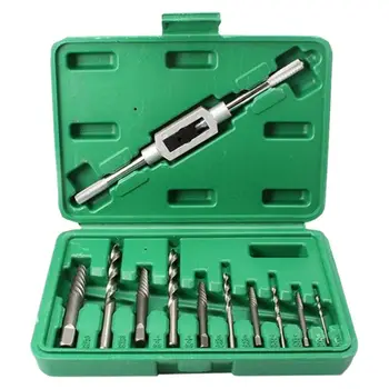 11Pcs/Set 3mm -10mm High Hardness Damaged Broken Screw Extractor Drill Bit Bolt Stud Remover Tools High Quality and Brand New
11Pcs/Set 3mm -10mm High Hardness Damaged Broken Screw Extractor Drill Bit Bolt Stud Remover Tools High Quality and Brand New