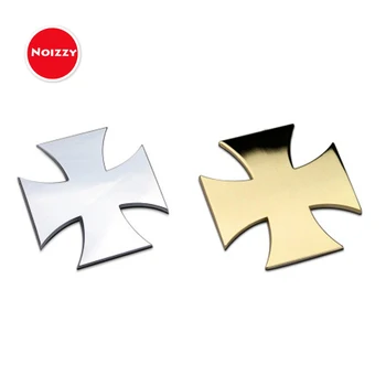 Noizzy Cross Medal Chrome Auto Sticker Gold Motorcycle Car Emblem Automobile Badge 3D Metal Trunk Fender Door Car Tuning Styling
Noizzy Cross Medal Chrome Auto Sticker Gold Motorcycle Car Emblem Automobile Badge 3D Metal Trunk Fender Door Car Tuning Styling