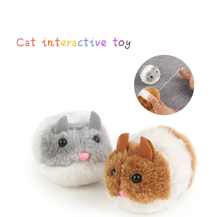 New 1PC cute cat toy plush fur toy shake movement mouse pet Kitten funny movement rat Little interactive bite toy
New 1PC cute cat toy plush fur toy shake movement mouse pet Kitten funny movement rat Little interactive bite toy