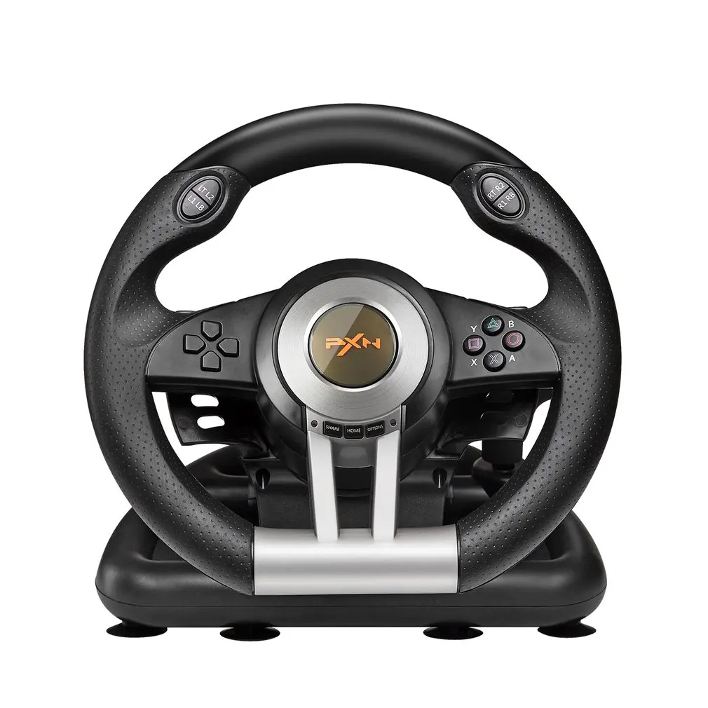 PXN V3II Racing Game Steering Wheel with Brake Pedal for PC/PS3/PS4/XBOX ONE/SWITCH
PXN V3II Racing Game Steering Wheel with Brake Pedal for PC/PS3/PS4/XBOX ONE/SWITCH