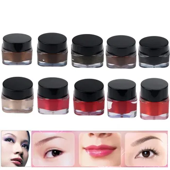 10Pcs Makeup Eyebrow Lips Eyes Line Tattoo Ink Professional Microblading Pigment Permanent Eyebrow Tattoos Inks High-graded L212 
10Pcs Makeup Eyebrow Lips Eyes Line Tattoo Ink Professional Microblading Pigment Permanent Eyebrow Tattoos Inks High-graded L212