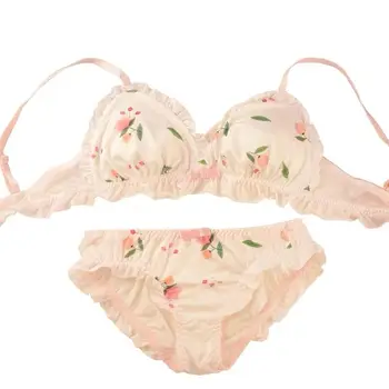 2020 Japanese Bra Set Cute Sweet Soft Girl Fairy Milk Silk underwear Gathered with No Steel Rims Top Care Bra Set
2020 Japanese Bra Set Cute Sweet Soft Girl Fairy Milk Silk underwear Gathered with No Steel Rims Top Care Bra Set
