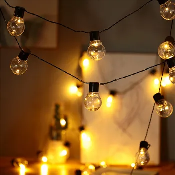 Hiyork 5M 20 Bulbs LED Wedding Christmas String Fairy Light LED Globe Bulb String Lights Color Light Decor Indoor&Outdoor Lights
Hiyork 5M 20 Bulbs LED Wedding Christmas String Fairy Light LED Globe Bulb String Lights Color Light Decor Indoor&Outdoor Lights