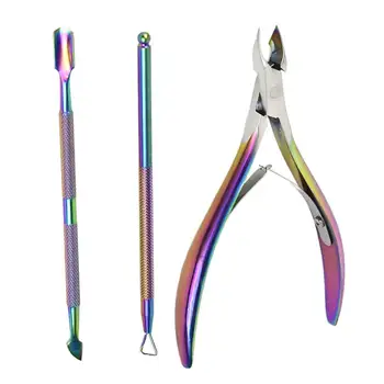 1 Set Cuticle Nippers Multi-Functional Dead-Skin Shear Nippers Cuticle Pusher Cleaner Trimmer Sharp Cuticle Remover Tool
1 Set Cuticle Nippers Multi-Functional Dead-Skin Shear Nippers Cuticle Pusher Cleaner Trimmer Sharp Cuticle Remover Tool