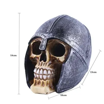 New Retro Soldier-Shaped Skull Head Halloween Decoration Horror Party Decor Skull Statue Coffee Bar Tabletop Sculpture
New Retro Soldier-Shaped Skull Head Halloween Decoration Horror Party Decor Skull Statue Coffee Bar Tabletop Sculpture