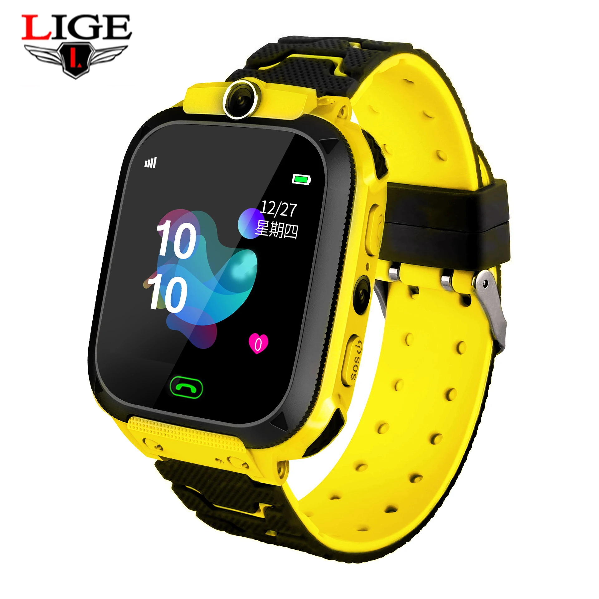 LIGE New Smart watch for Children SOS Call Location Finder Locator Tracker Anti Lost Monitor LBS Kid Smartwatch Baby Watch+Box
LIGE New Smart watch for Children SOS Call Location Finder Locator Tracker Anti Lost Monitor LBS Kid Smartwatch Baby Watch+Box