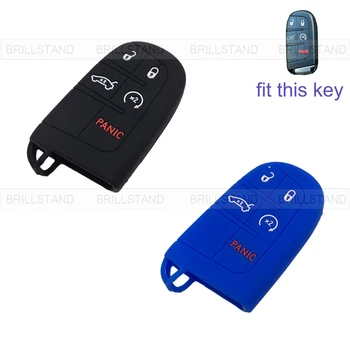 2pcs 5 Button Silicone Car Remote Key Fob Silica Gel Holder Case Cover for Jeep Series Black & Red 
2pcs 5 Button Silicone Car Remote Key Fob Silica Gel Holder Case Cover for Jeep Series Black & Red