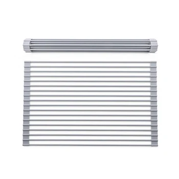 Kitchen Sink Rack Dish Drying Rack Over Sink Roll-Up Dry Drainers Stainless Steel Foldable Kitchen Shelf Water Filter Rack
Kitchen Sink Rack Dish Drying Rack Over Sink Roll-Up Dry Drainers Stainless Steel Foldable Kitchen Shelf Water Filter Rack