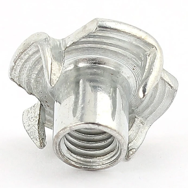 Hot New 50Pcs 4 Prongs Carbon Steel Zinc Plated T-Nut Tee Nut M5 x 8mm
Hot New 50Pcs 4 Prongs Carbon Steel Zinc Plated T-Nut Tee Nut M5 x 8mm